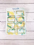 Foiled Lemon Half Boxes - Premium Matte